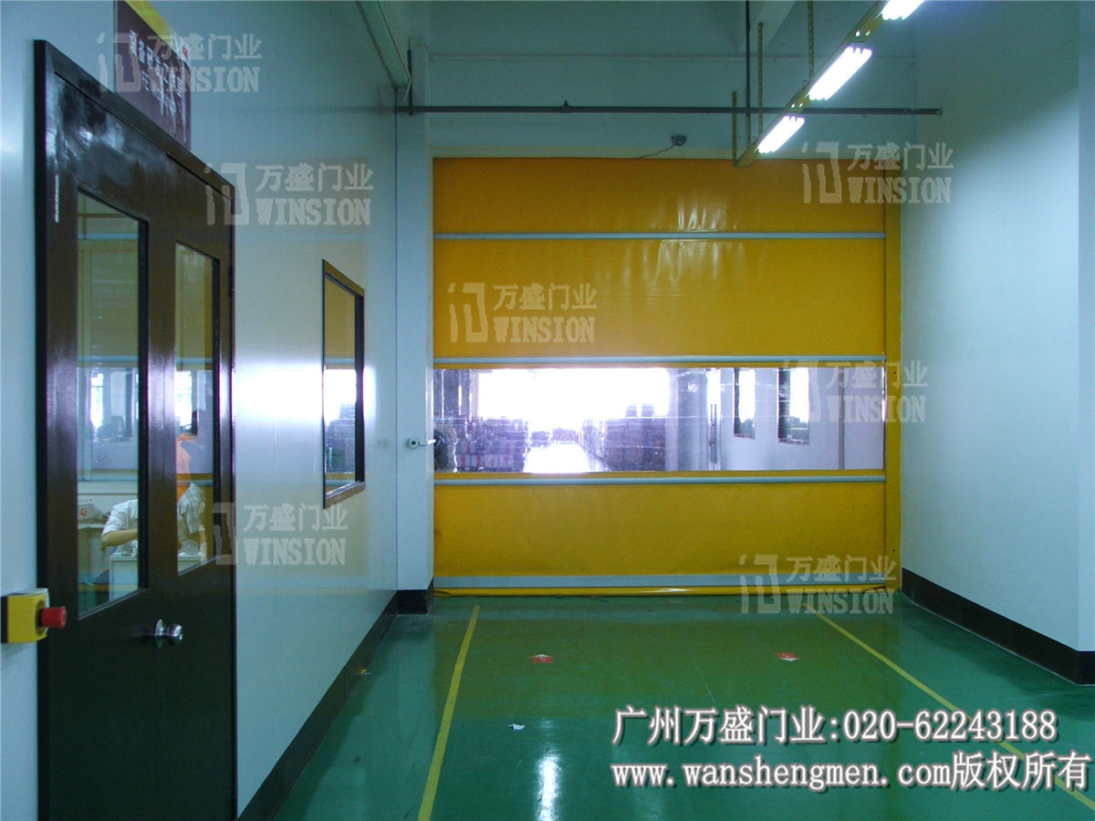 内置电机高速卷帘门